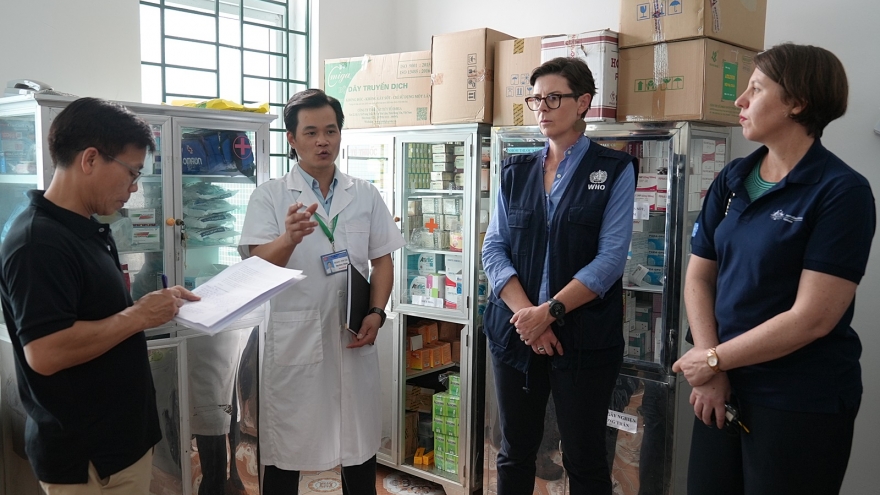 Đoàn Liên Hợp Quốc và Australia đánh giá việc tái thiết ở Việt Nam hậu bão Yagi
